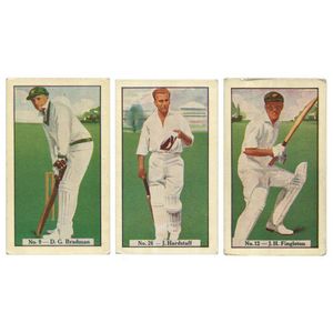 Trade Cards: A.W. Allen Ltd. 1938 'Cricketers' (coloured)…