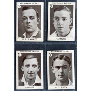 Trade Cards: Amalgamated Press's 1928 'Famous Australian…