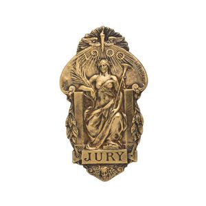 A Paris 1900 Exposition Universelle/Olympic Games juror's badge…