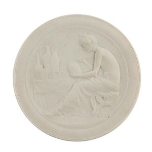 A collection of four Sevres International Exposition bisque…