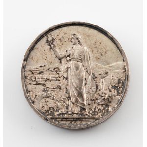 Royal Agricultural Society of Victoria, 1893, medal in silver…