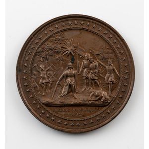 World Columbian Exposition, Chicago, 1893, a silvered medal and…