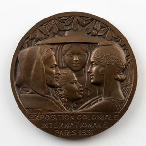 Exposition Coloniale Internationale, Paris, 1931, a bronze…