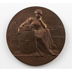 Three medals Eposition Internationale De L'Est De La France,…