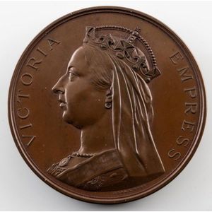 Bronze medal by J.S. & A. B. Wyon. (76.5 mm) International…