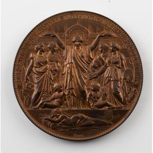 Four medals Fiore Internationale De Marseille, 1924, a bronze…