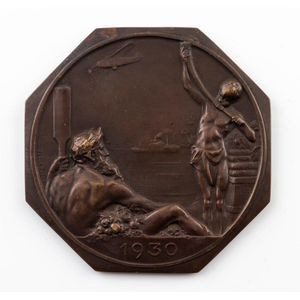 Five medals Exposition Universelle D'Anvers Wereld,…