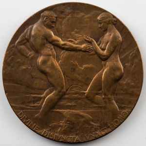 Three medals and one plaque Panama Pacific International…