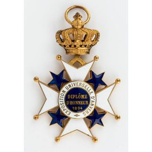 Three medals Exposition D'Anvers, 1906, Wereldtentoonstelling,…