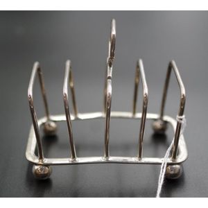 Sterling Silver Toast Rack Dated 1933 - Barker Brothers of England - Ruby  Lane