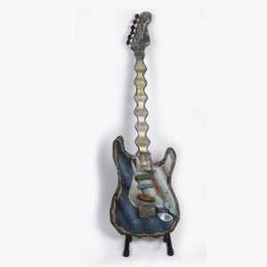 Jeff Thomson 'Fender Stratocaster' sculpted corrugated iron…