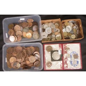 Quantity Australian & World coins including 1837 William IV…