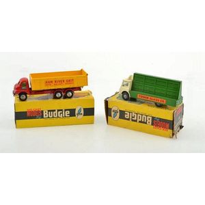 Two Budgie models, including 304 Plateglass transporter -…