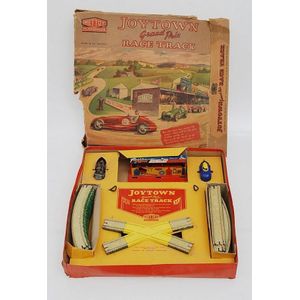 Mettoy Joytown grand Prix Race Track, A/F, 1 x car missing body