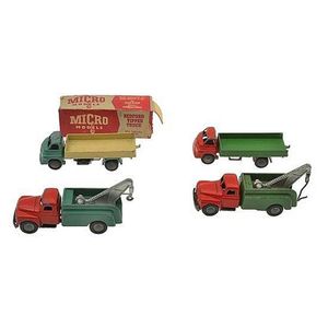 Four Micro Models, including boxed Bedford tipper; and three…