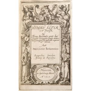 A supposed description of Terra Australis, HALL, Joseph…