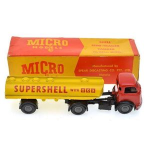 Micro Models (Australia) shell semi - trailer tanker Commer…