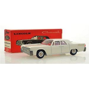 Tekno 829 Lincoln Continental model in white with red interior,…