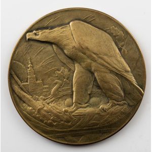 Laessle's Bronze Medals for Philadelphia's 150th Exposition (1876 ...