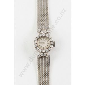 Zenith Lady Cocktail 18K Whitegold Diamonds Vintage 17MM Zenith Lady  Cocktail 1960 » Watches catalog