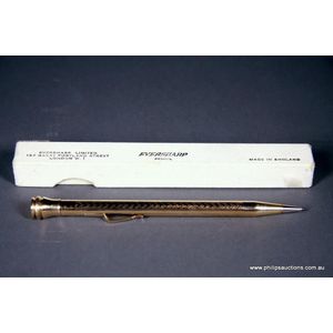 An Eversharp gold plated pencil, circa 1920s, model 3061C, the…