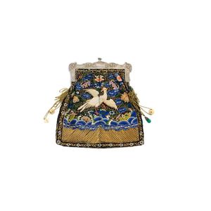 Antique embroidered Chinese rank badges /mandarin squares