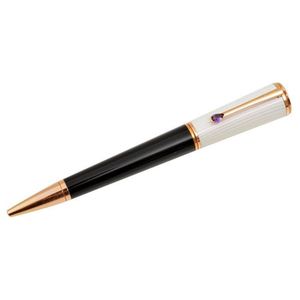 LOUIS VUITTON Doc Bordeaux Resin Lacquer GOLD Plated ROLLERBALL PEN