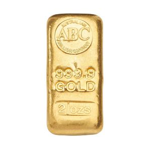 2oz 999.9% Australian Gold Bar by Bullion Company - Gold / silver bars ...