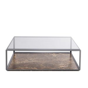 サイドテーブル・ナイトテーブル・ローテーブル Molteni&C  DOMINO  glass top table Molteni & C Domino Next Coffee Table by Nicola Gallizia | Go