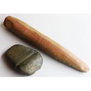 Aboriginal Stone Artefacts: Engraved Ceremonial Stone and Stone Axe ...