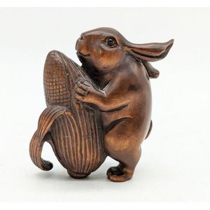 Chinese natural boxwood statues orders of hand-carved beauty and lion