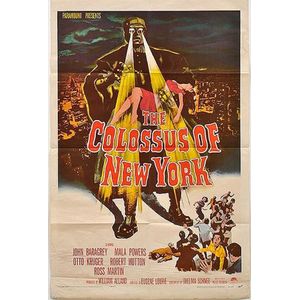 The Colossus of New York (Paramount, 1958) U.S. one sheet…