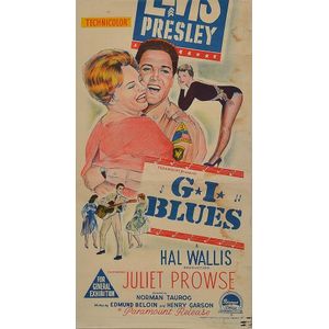 Three Elvis Presley movie posters, including Speedway (MGM,…