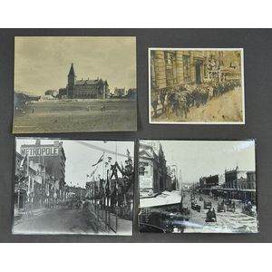 Kerry & Jones 5 various early photographs. 'Cedar Team on the…