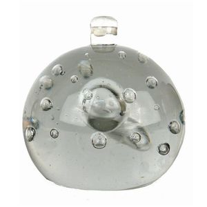 A Victorian heavy dump paperweight, the glass ball with…