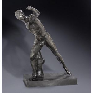 After the antique, a French bronze, 'The Borghese Gladiator',…