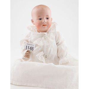 Gebruber Heubach solid dome bisque pouty character baby all…