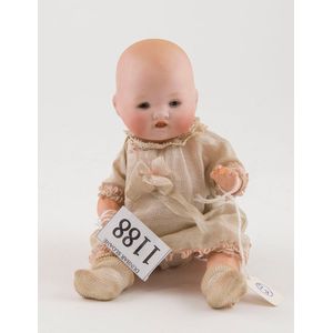 Armand Marseille bisque dream baby doll dark stationary eyes…