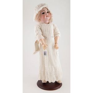 'Juliet' Simon & Halbig bisque doll brown sleeping eyes with…