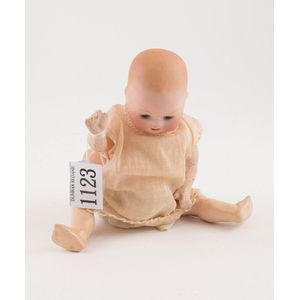 Armand Marseille bisque dream baby dark pupiless eyes, open…
