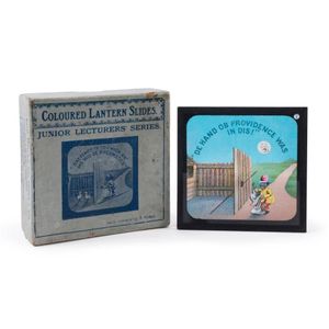 Racism: Coloured Lantern Slides Where there's a will there's a…