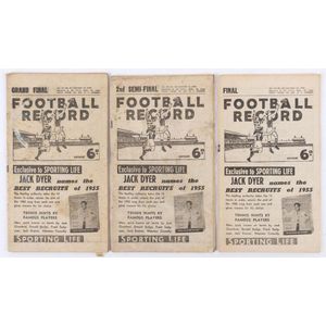 The Football Record: Special editions for the 1955 2nd…