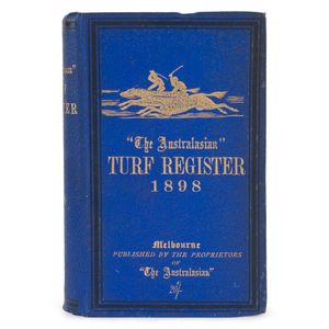 The Australasian Turf Register', 1891 - 1899 (excluding 1895),…