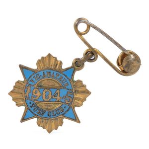 1904-5 Victoria Amateur Turf Club Membership fob with original…