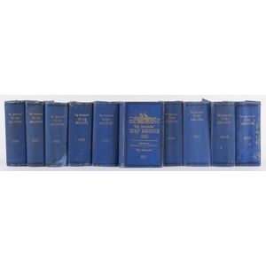 The Australasian Turf Register', 1920 - 1929 complete, (10…
