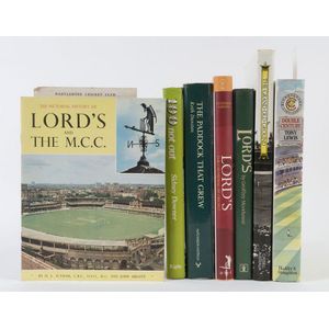 Literature - Cricket Grounds: mostly hardbound selection…