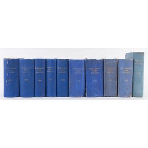 The Australasian Turf Register', 1940 - 1949 complete, (10…