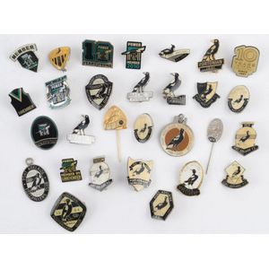 Port Adelaide Football Club: Accumulation of Membership badges…