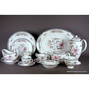 F I N A L REDUCTION (12/20/22)!! WEDGWOOD ICE ROSE 7 PIECE TEA SET GUARENTEE DE buy