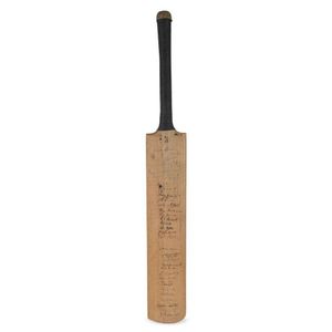 Australia v England - First Test, Brisbane 1946, A junior size…